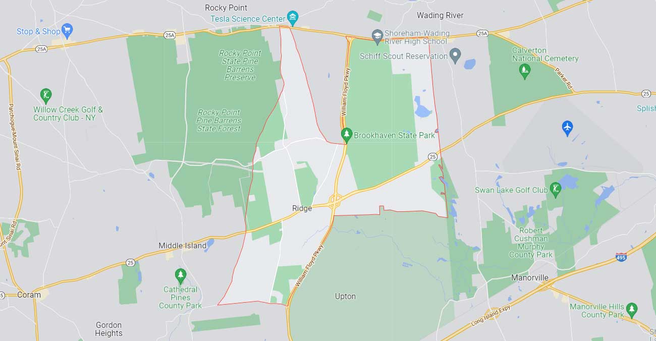 Horseback Riding Long Island - Ridge, NY Ride-In Events Ridge New York Map on Long Island