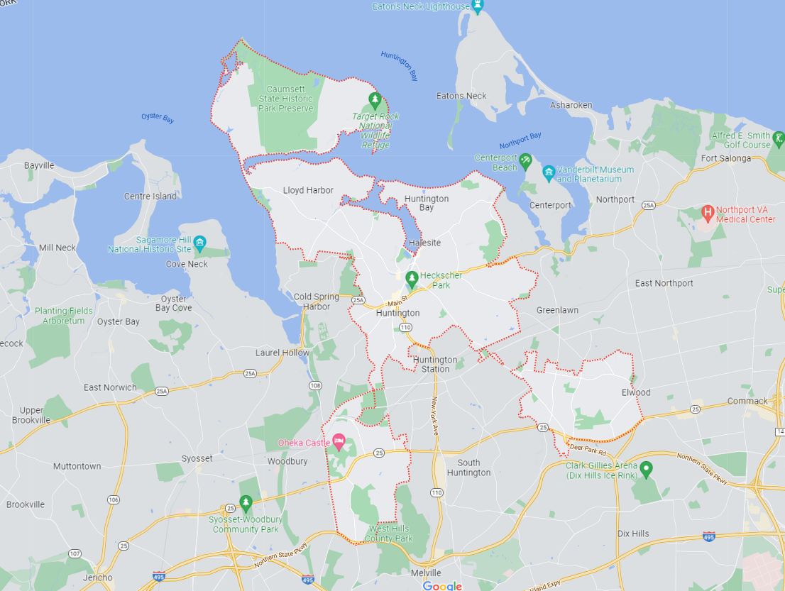 Horseback Riding Long Island - Huntington, NY Ride-In Events Huntington, NY Map